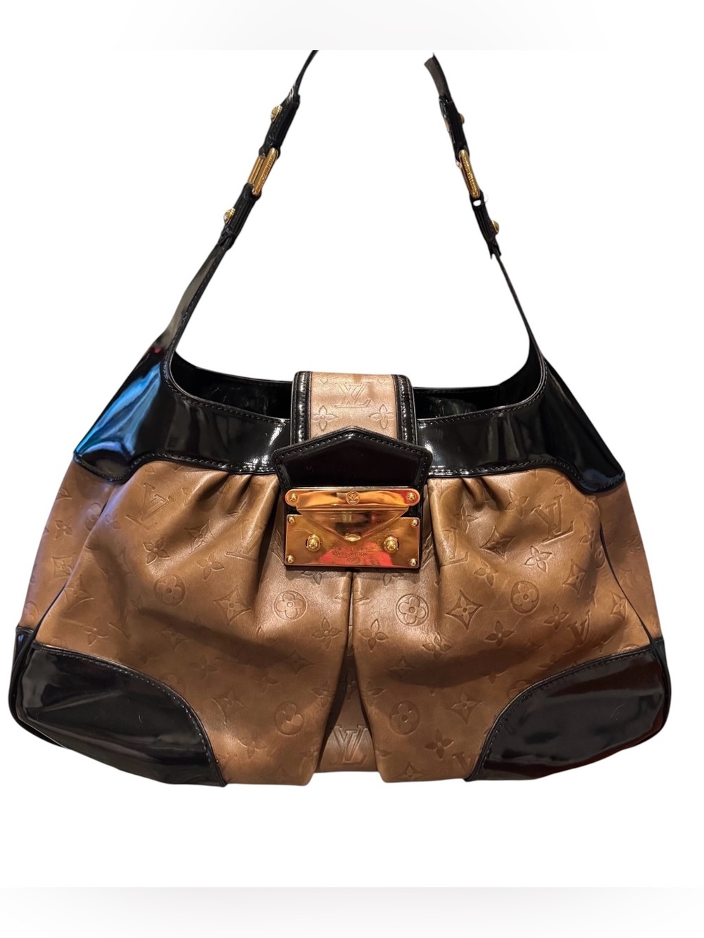 LV Louis Vuitton Polly Empreinte
Monogram Hobo Bag